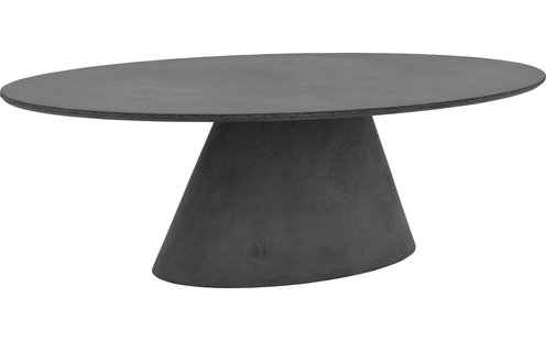 Goossens Eettafel Stone, Ovaal 240 x 120 cm
