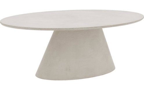 Goossens Eettafel Stone, Ovaal 210 x 120 cm