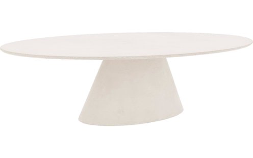 Goossens Eettafel Stone, Ovaal 280 x 120 cm