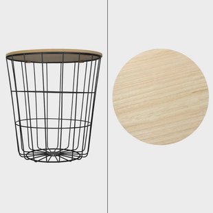 Bijzettafel Brunhilde rond |