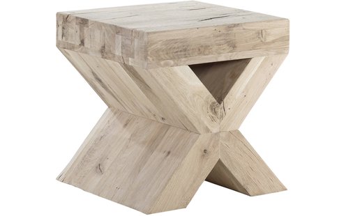Goossens Bijzettafel Cruzado, 50 x 47 cm