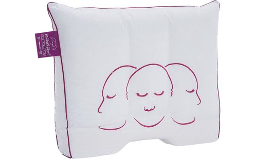 Silvana Silvana Hoofdkussen Silvana, Support paars (care) emerald 60 x 70 cm