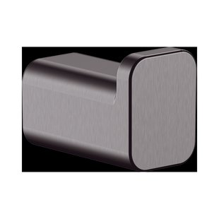 Handdoekhaak AddStoris HansGrohe Geborsteld Zwart Chroom