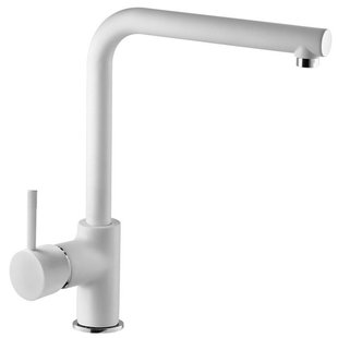 Wastafelkraan Sapho Inova Vrijstaande Mengkraan 31.5cm Mat Wit