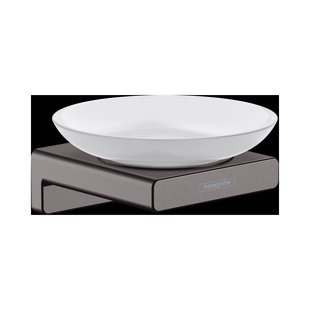 Zeepschaal HansGrohe AddStoris Geborsteld Zwart Chroom