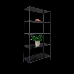 Karen houten boekenkast zwart - 170 x 80 cm