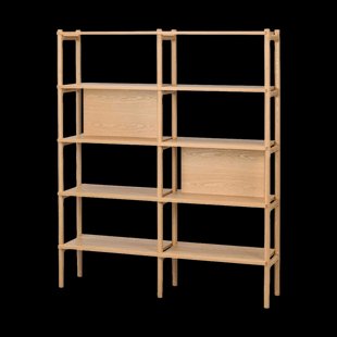 Holton houten wandkast naturel - 140 x 166 cm