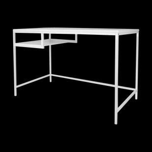 Fushion bureau - Metaal - L114 x B58 x H76 cm - Wit