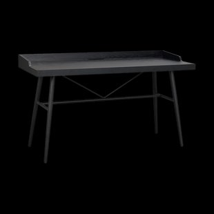 Springdale houten bureau zwart - 140 x 55 cm Springdale houten bureau zwart - 140 x 55 cm