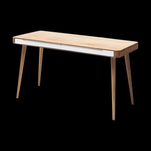 Ena desk houten bureau naturel - 140 x 60 cm Ena desk houten bureau naturel - 140 x 60 cm