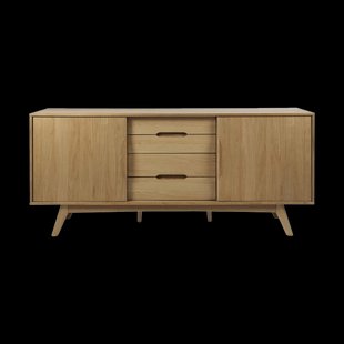 Toby houten dressoir naturel - 180 x 44 cm