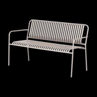 Zahra metalen tuinbank taupe Zahra metalen tuinbank taupe