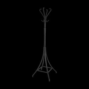 Fara houten staande kapstok zwart - 182 cm