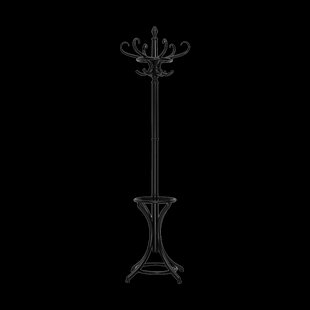 Alice houten staande kapstok zwart - 185 cm