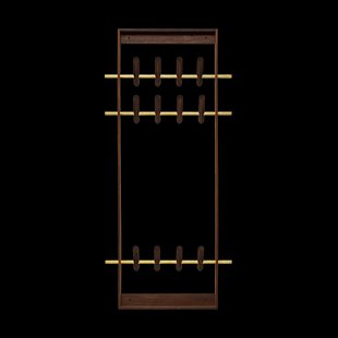 Coat frame - Gerookt eikenhouten kapstok - H150 x B53 x D7 cm