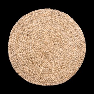 Milly jute placemat naturel - set van 4 - Ø 38 cm