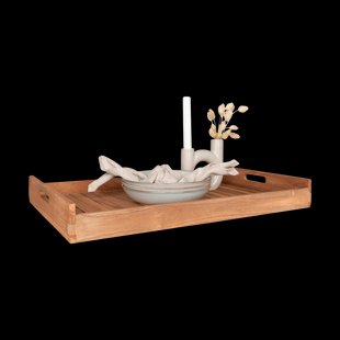 Dino teakhouten dienblad - 58 x 38 cm