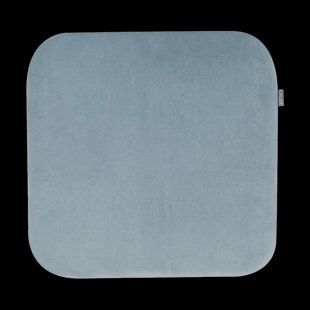 Jul zitkussen velvet lichtblauw