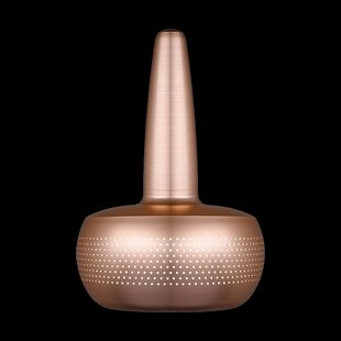 Clava hanglamp brushed copper - Ø 21,5 cm