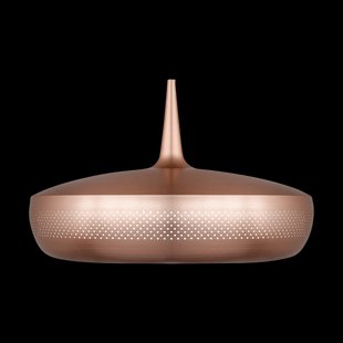 Clava Dine lampenkap brushed copper - Ø 43 cm