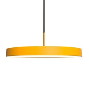 Asteria Medium hanglamp saffron yellow - met koordset - Ø 43 cm