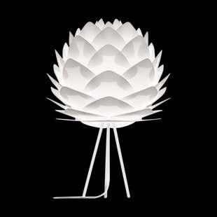 Silvia Medium tafellamp white - met tripod wit - Ø 50 cm