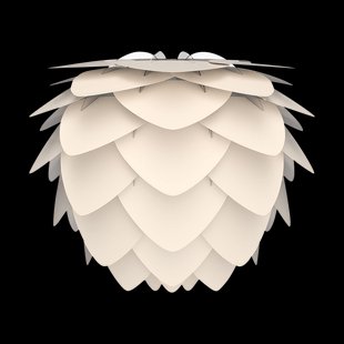 Aluvia Medium lampenkap pearl white - Ø 59 cm