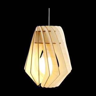 Spin S houten lampenkap small - Ø 25 cm