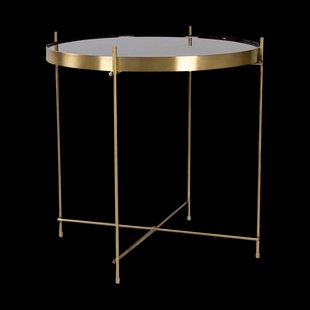 Liliana ronde bijzettafel brons - Ø 48 cm