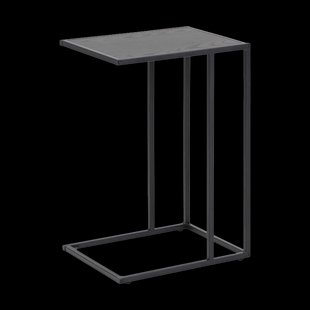 Vic houten bijzettafel zwart - 43 x 63 cm