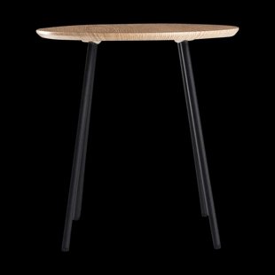 Jolijn houten bijzettafel naturel - Ø 40 cm