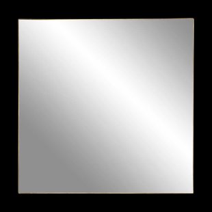 Defne wandspiegel vierkant goud - 60 x 60 cm