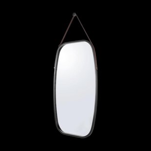 Native wandspiegel zwart - large 43 x 74 cm