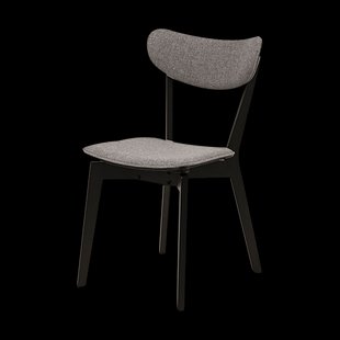 Jade gestoffeerde eetkamerstoel grijs