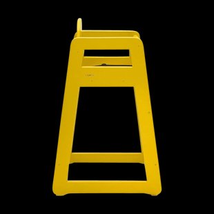 Fei houten kinderstoel geel