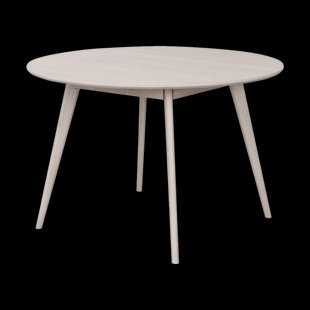 Yumi houten eettafel whitewash - Ø 115 cm