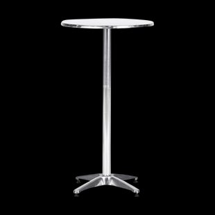 Yordi tuin bartafel grijs - in hoogte verstelbaar - Ø 60 cm