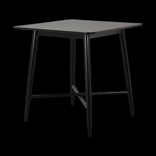 Lotta houten bartafel zwart - 90 x 91 cm