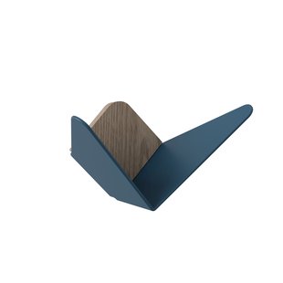 Butterflies Mini wandhaak petrol blue