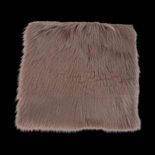 Veerle zacht kleedje bruin - 40 x 40 cm