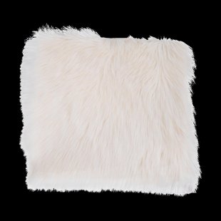 Veerle zacht kleedje wit - 40 x 40 cm