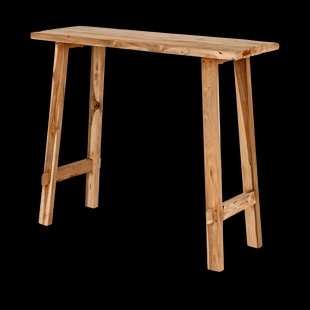 Guusje houten sidetable naturel - 90 x 30 cm