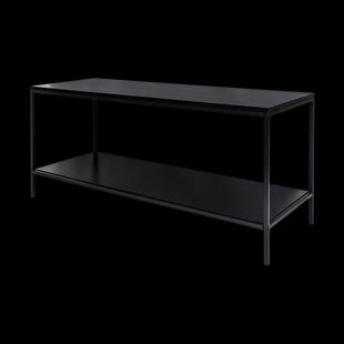 Karen houten wandkast zwart - 100 x 36 cm