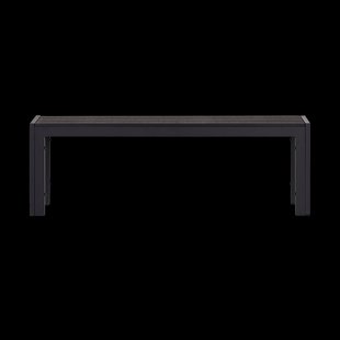 Dylan tuinbank zwart - 132 x 30 cm