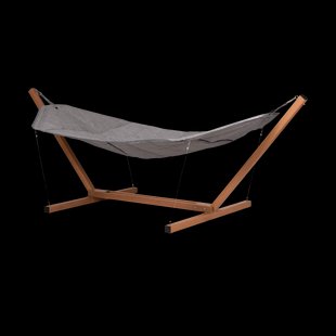 Viggo hangmat met standaard - lichtgrijs