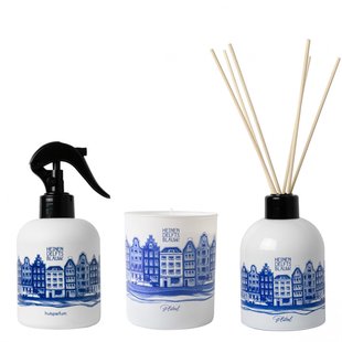 Huisparfum set Plateel groot