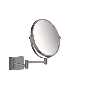 Scheerspiegel AddStoris HansGrohe Geborsteld Zwart Chroom