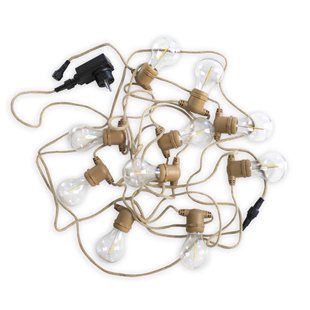 Newgarden Allegra LED lichtketting met jute kabel Newgarden Allegra LED lichtketting met jute kabel