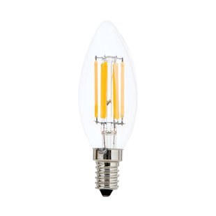 ORION LED kaarslamp E14 5W filament helder 827 dimbaar ORION LED kaarslamp E14 5W filament helder 827 dimbaar