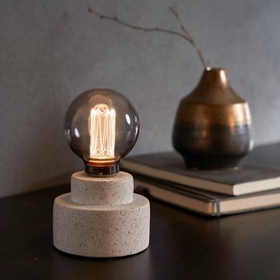 Pauleen Noble Flare sfeerlamp beton grijs